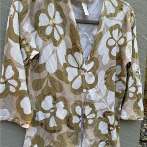 Sarah Spencer Cream Knit Top